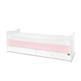 Letto MAXI PLUS NEW white+orchid pink /letto per adolescenti/